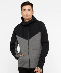 Fashion Slim Fit Thick Fleece Men Hoodie