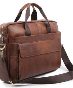 Custom Logo Waterproof Leather Bag